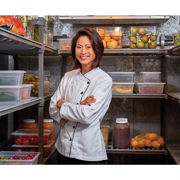 Cambro Camshelving Basics Plus 4 Tier Shelving Starter Unit - 1830x1220x460mm Cambro Camshelving Basics Plus 4 Tier Shelving Starter Unit - 1830x1220x460mm