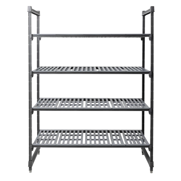 Cambro Camshelving Basics Plus 4 Tier Shelving Starter Unit - 1830x1375x610mm