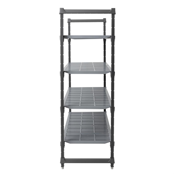 Cambro Camshelving Basics Plus 4 Tier Shelving Starter Unit - 1830x1375x610mm
