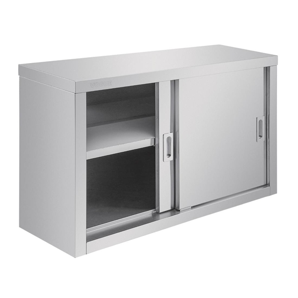 Vogue Stainless Steel Wall Cupboard 900mm Vogue Stainless Steel Wall Cupboard 900mm