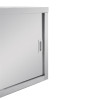 Vogue Stainless Steel Wall Cupboard 900mm Vogue Stainless Steel Wall Cupboard 900mm