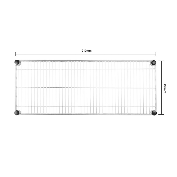 Vogue Steel Wire Wall Shelf 910mm