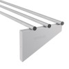 Vogue Stainless Steel Wall Shelf 1200mm Vogue Stainless Steel Wall Shelf 1200mm