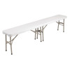 Bolero Centre Folding Bench 6ft Bolero Centre Folding Bench 6ft