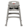 Rubbermaid Sturdy Stacking High Chair Platinum