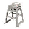 Rubbermaid Sturdy Stacking High Chair Platinum