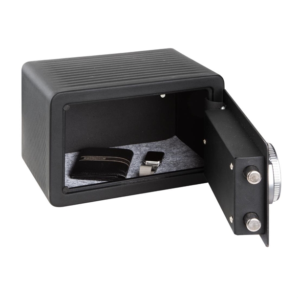 Bolero Standard Hotel Room Safe Black 200x310x200mm