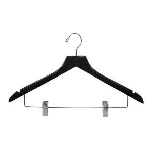 Noble & Price Hook Hanger Standard With Clips Black 445x250x12mm (3 Pack)