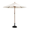 Bolero Round Outdoor Umbrella 2.5m Diameter Cream