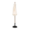 Bolero Round Outdoor Umbrella 2.5m Diameter Cream
