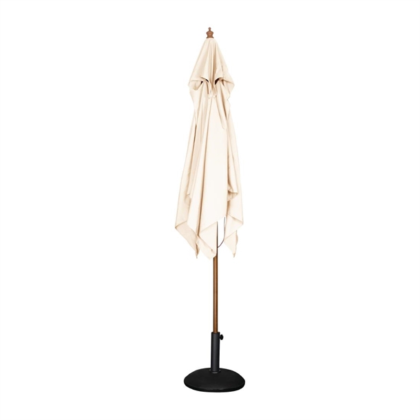 Bolero Square Outdoor Umbrella 2.5m Cream