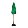 Bolero Round Outdoor Umbrella 2.5m Diameter Green