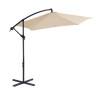 Milano Outdoor 3 Meter Hanging and Folding Umbrella - Beige Milano Outdoor 3 Meter Hanging and Folding Umbrella - Beige