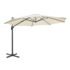 Bolero Venice Heavy Duty Umbrella Cream 3.5m