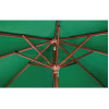Bolero Square Outdoor Umbrella 2.5m Green