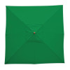 Bolero Square Outdoor Umbrella 2.5m Green