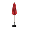 Bolero Round Umbrella 2.5m Diameter Red Bolero Round Umbrella 2.5m Diameter Red