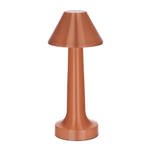 Tablekraft Helena Cordless LED Table Lamp - Copper - 97x220mm Tablekraft Helena Cordless LED Table Lamp - Copper - 97x220mm