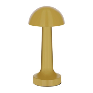 Tablekraft Thea Cordless LED Table Lamp - Brass 90x210mm Tablekraft Thea Cordless LED Table Lamp - Brass 90x210mm