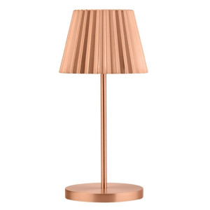 Utopia Dominica LED Cordless Table Lamp Brushed Copper - 110 x 260mm