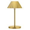 Utopia Aruba LED Cordless Table Lamp Brushed Gold - 110 x 230mm