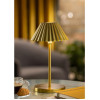 Utopia Aruba LED Cordless Table Lamp Brushed Gold - 110 x 230mm