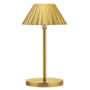 Utopia Aruba LED Cordless Table Lamp Brushed Gold - 110 x 230mm