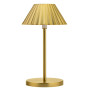 Utopia Aruba LED Cordless Table Lamp Brushed Gold - 110 x 230mm