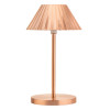 Utopia Aruba LED Cordless Table Lamp Brushed Copper - 110 x 230mm