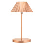 Utopia Aruba LED Cordless Table Lamp Brushed Copper - 110 x 230mm