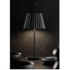 Utopia Dominica LED Cordless Table Lamp Black - 110 x 260mm