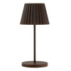 Utopia Dominica LED Cordless Table Lamp Cocoa - 110 x 260mm Utopia Dominica LED Cordless Table Lamp Cocoa - 110 x 260mm