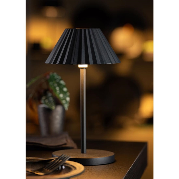 Utopia Aruba LED Cordless Table Lamp Black - 110 x 230mm