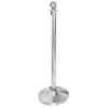 Bolero Stainless Steel Ball Top Barrier Post