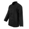 Whites Vegas Unisex Chef Jackets Long Sleeve Black Whites Vegas Unisex Chef Jackets Long Sleeve Black