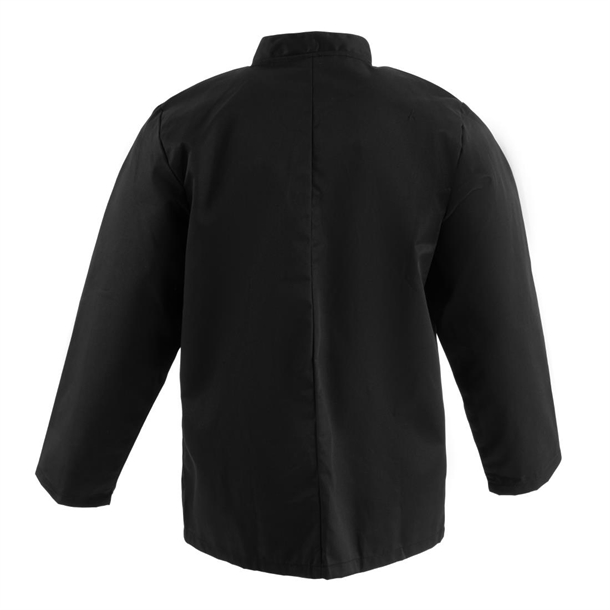 Whites Vegas Unisex Chef Jackets Long Sleeve Black Whites Vegas Unisex Chef Jackets Long Sleeve Black
