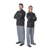 Whites Vegas Unisex Chef Jackets Long Sleeve Black Whites Vegas Unisex Chef Jackets Long Sleeve Black