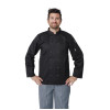 Whites Vegas Unisex Chef Jackets Long Sleeve Black Whites Vegas Unisex Chef Jackets Long Sleeve Black