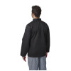 Whites Vegas Unisex Chef Jackets Long Sleeve Black Whites Vegas Unisex Chef Jackets Long Sleeve Black