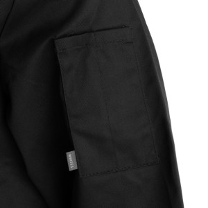 Whites Vegas Unisex Chef Jackets Long Sleeve Black