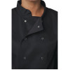 Whites Vegas Unisex Chef Jackets Long Sleeve Black Whites Vegas Unisex Chef Jackets Long Sleeve Black