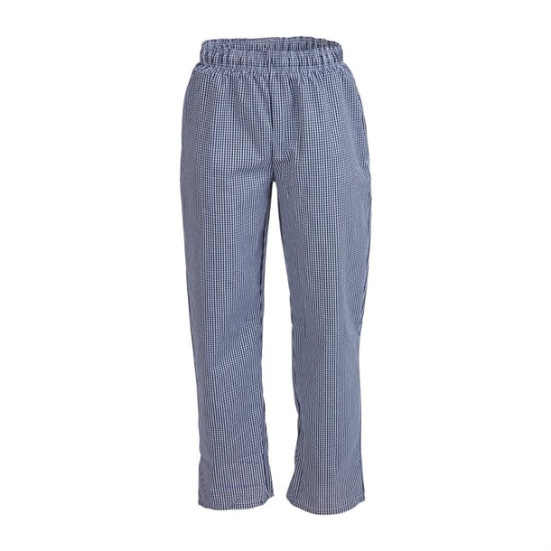 Whites Unisex Vegas Checkered Chef Pants Blue/White