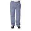 Whites Unisex Vegas Checkered Chef Pants Blue/White
