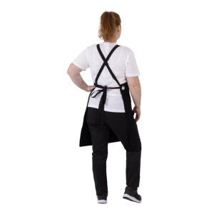 Southside Cotton Canvas Bib Apron Black