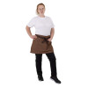 Southside Waist Apron Denim Tan with Brown Ties Southside Waist Apron Denim Tan with Brown Ties