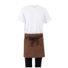 Southside Waist Apron Denim Tan with Brown Ties Southside Waist Apron Denim Tan with Brown Ties