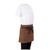 Southside Waist Apron Denim Tan with Brown Ties Southside Waist Apron Denim Tan with Brown Ties