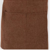 Southside Waist Apron Denim Tan with Brown Ties Southside Waist Apron Denim Tan with Brown Ties