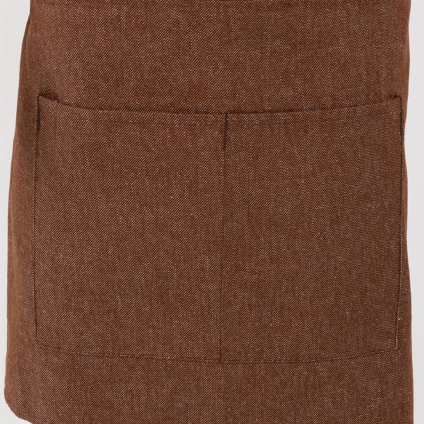 Southside Waist Apron Denim Tan with Brown Ties Southside Waist Apron Denim Tan with Brown Ties