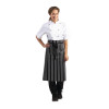 Whites Black & White Stripe Butchers Waist Apron (5 Pack) Whites Black & White Stripe Butchers Waist Apron (5 Pack)